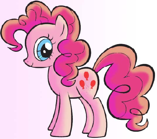 Pinkie pie sideways