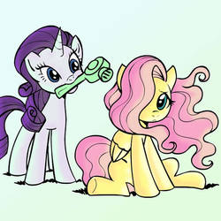 Rarity and Fluttershy
