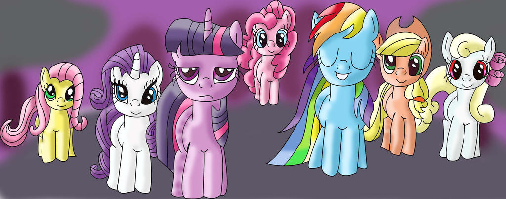 Mlp Vector Group MLP group by Mast88 on DeviantArt