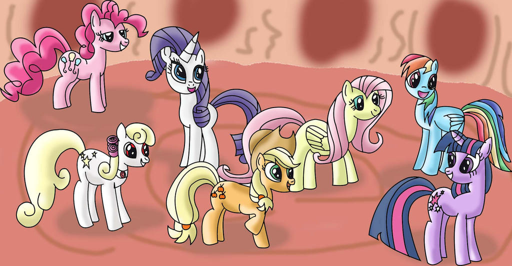 Mlp Re Find MLP reunion by Mast88 on DeviantArt