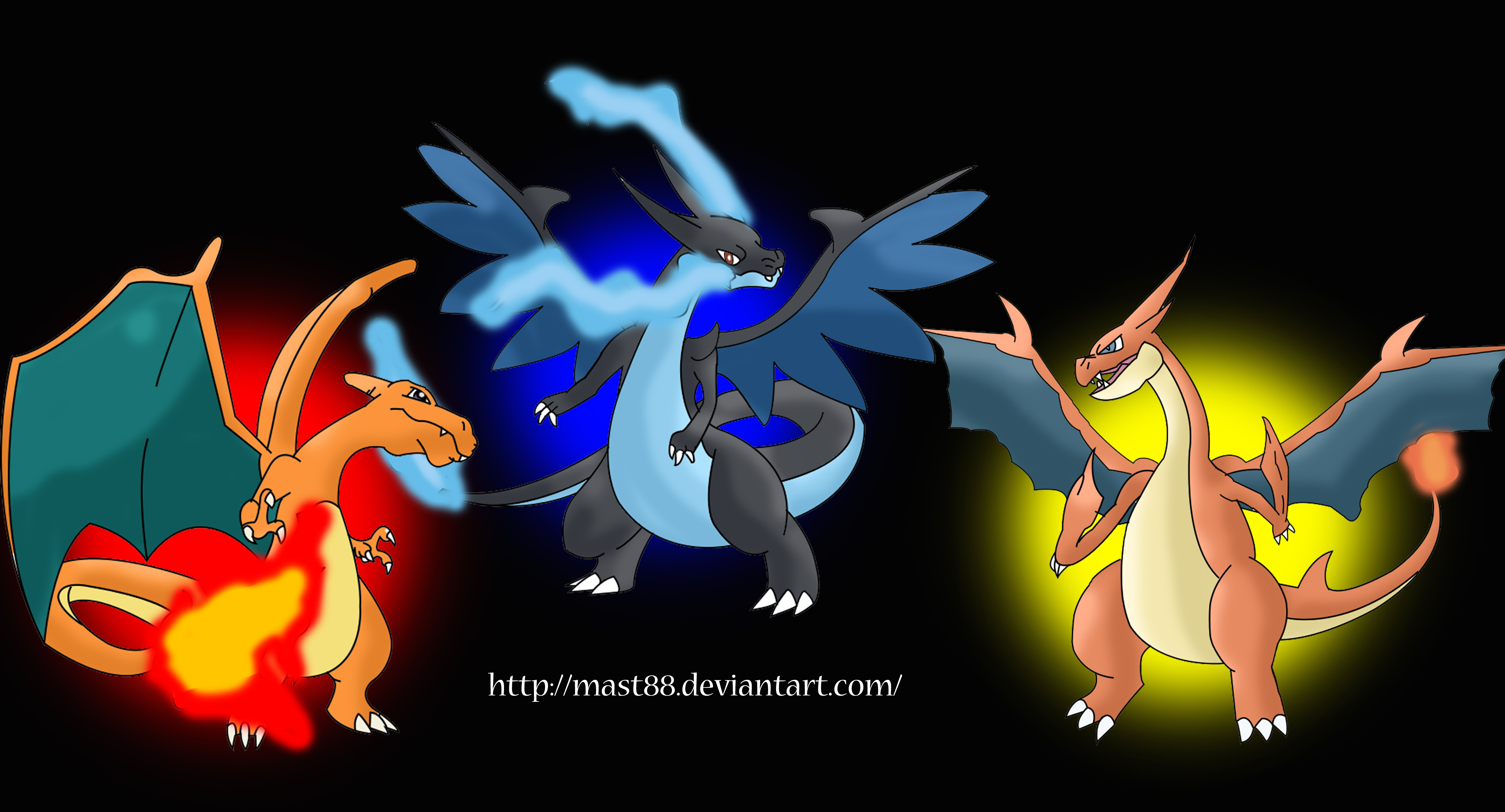 Charizard Volution Charizard: battle between evolution. by Mast88 on DeviantArt
