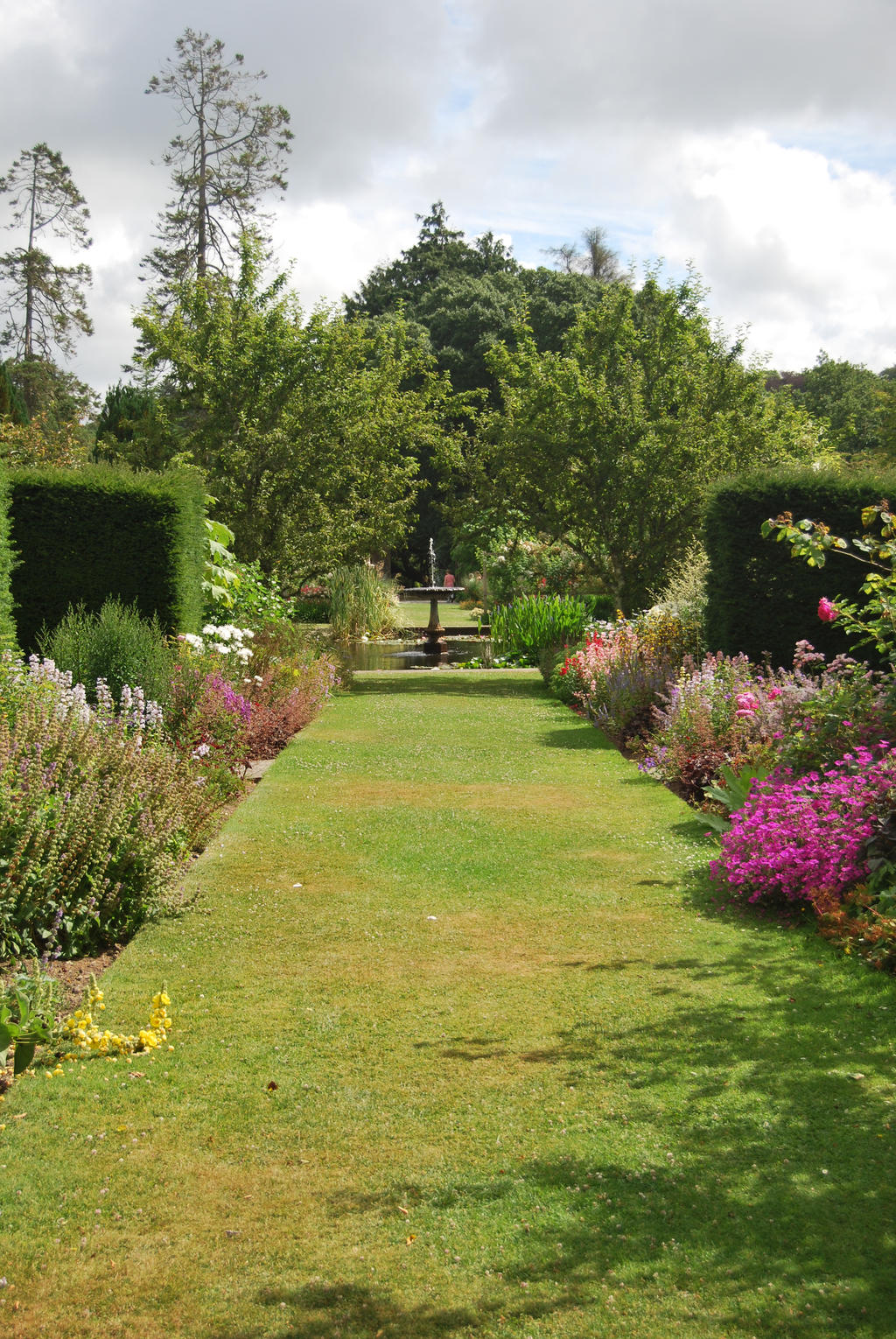 Garden walkway..