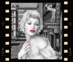 Marilyn.. by AledJonesDigitalArt