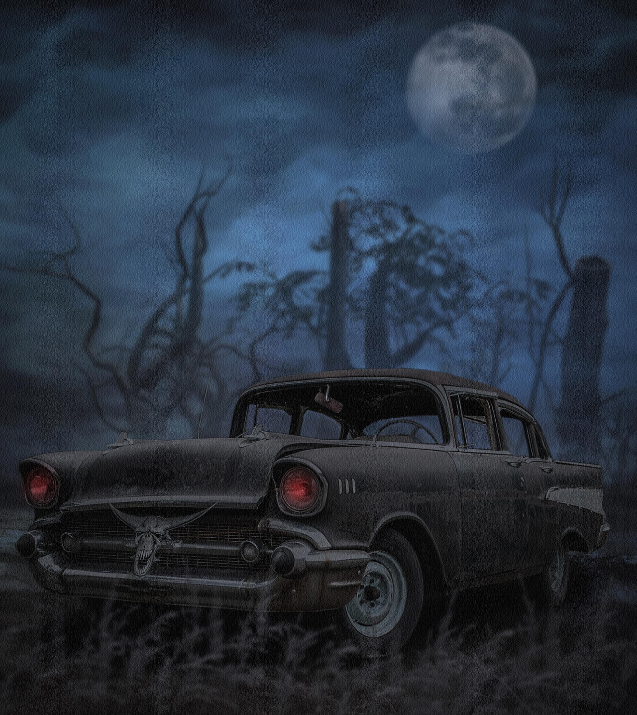 Hell Notes Car Hell car.. by AledJonesDigitalArt on DeviantArt