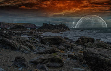 Apocalyptic Seascape Premade 01..