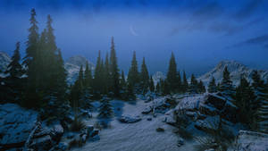 Winter Scene Stock October 2020..