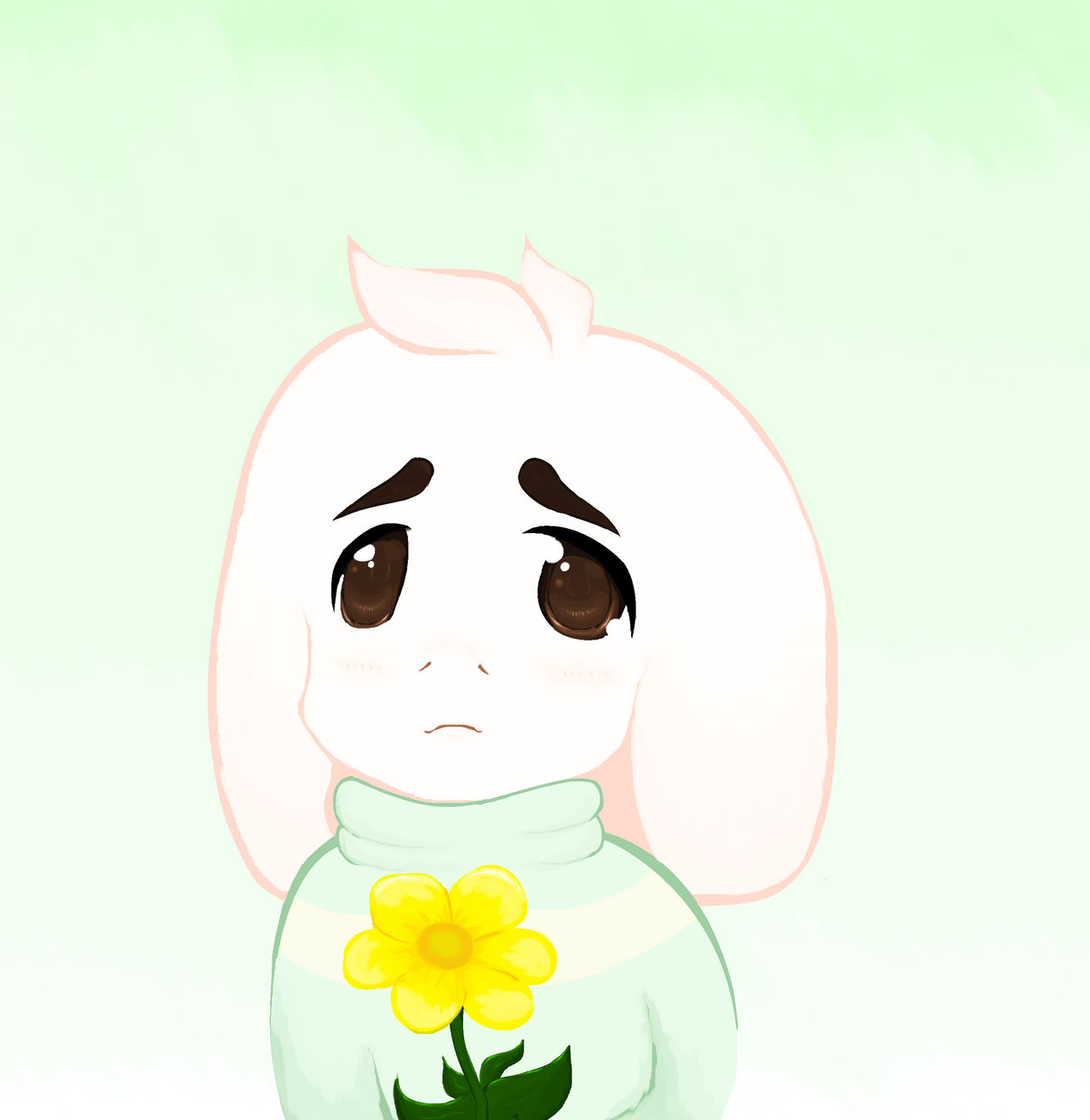 Undertale Asriel by Tokichika on DeviantArt
