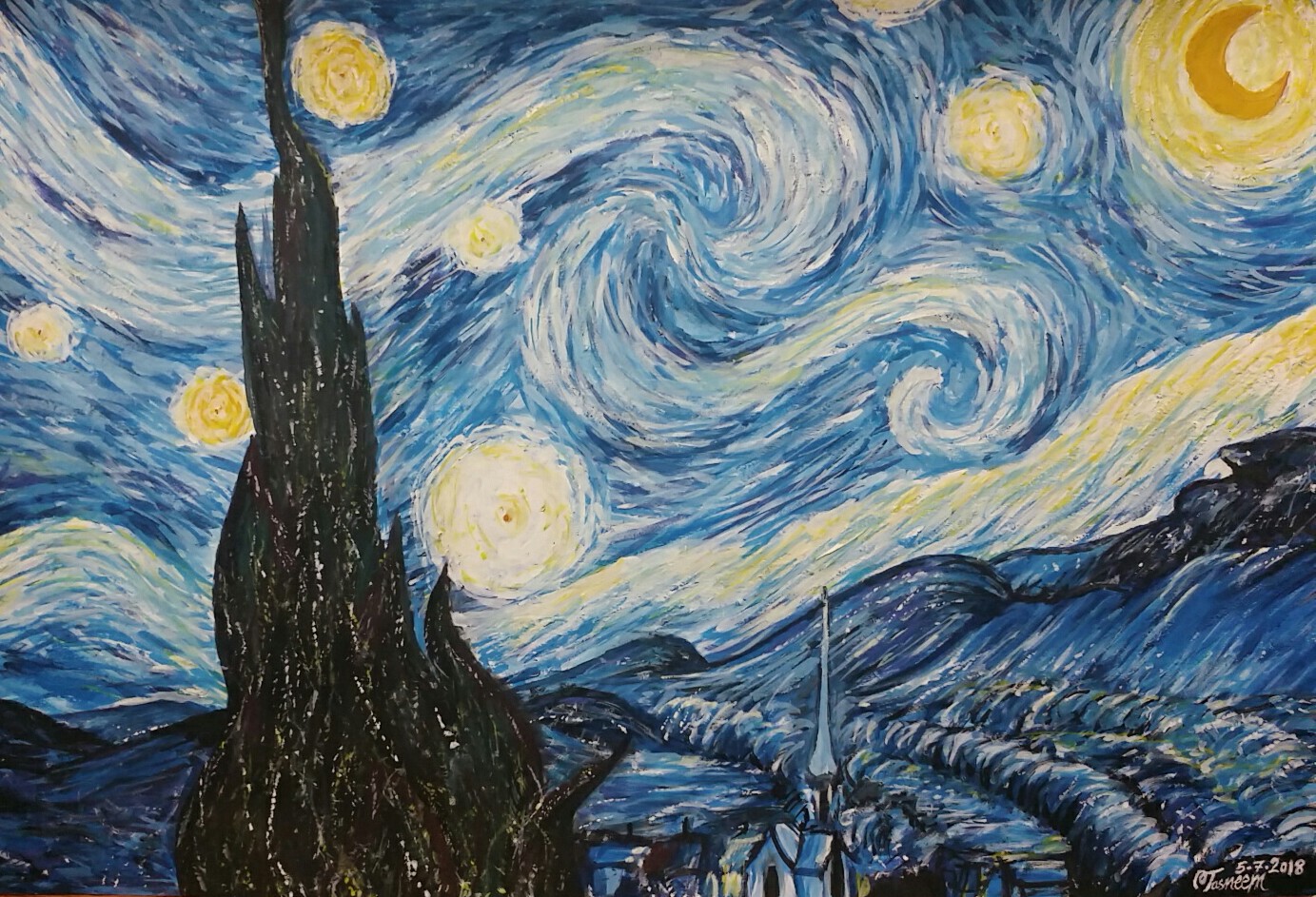 van Gogh Watercolor-Chart by pesim65 on DeviantArt