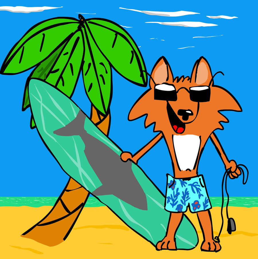 Surfer Fox