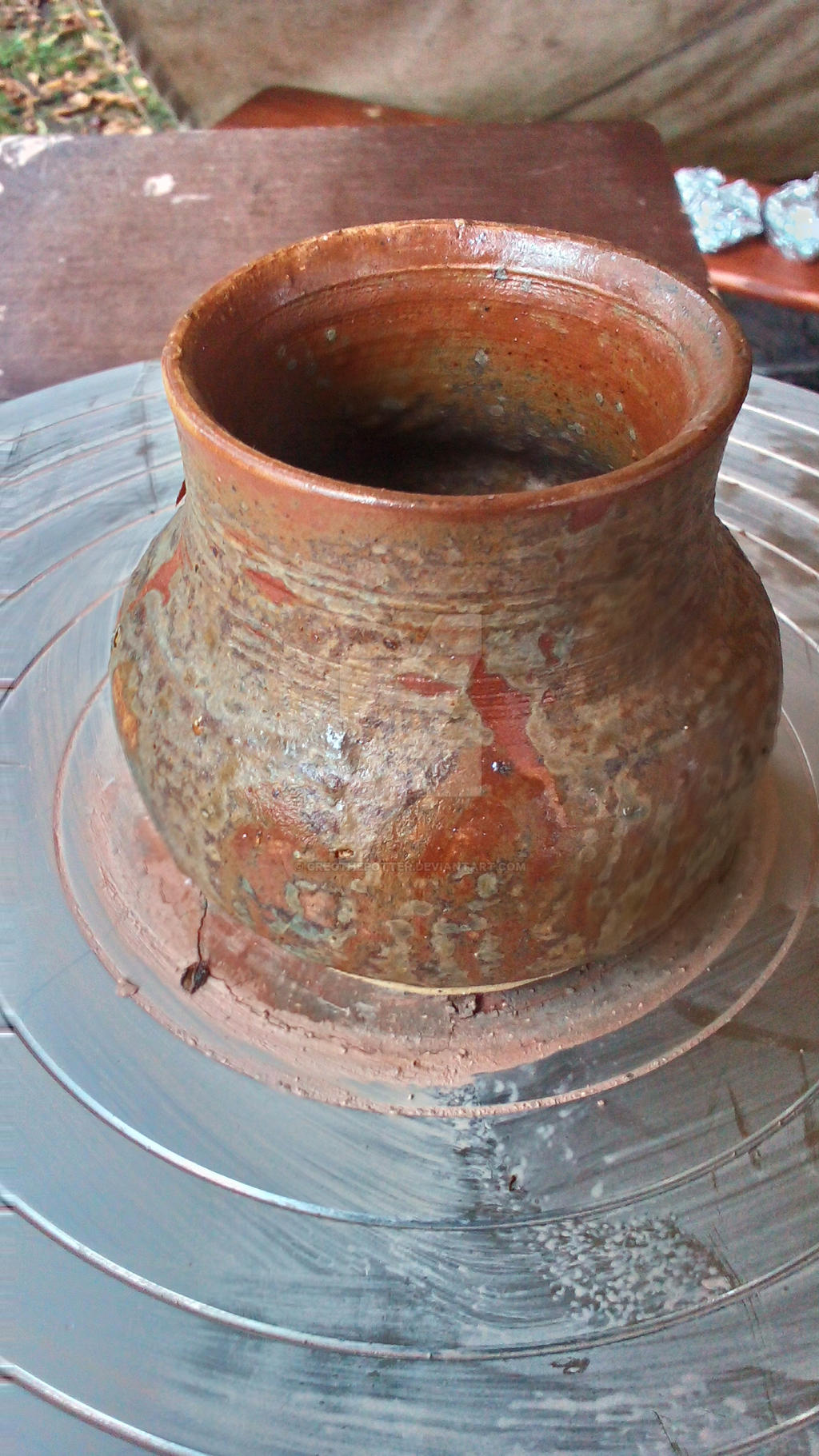 medieval drinking Pot 8.century