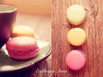 Coffee and Macaroons by apricot-dreaming