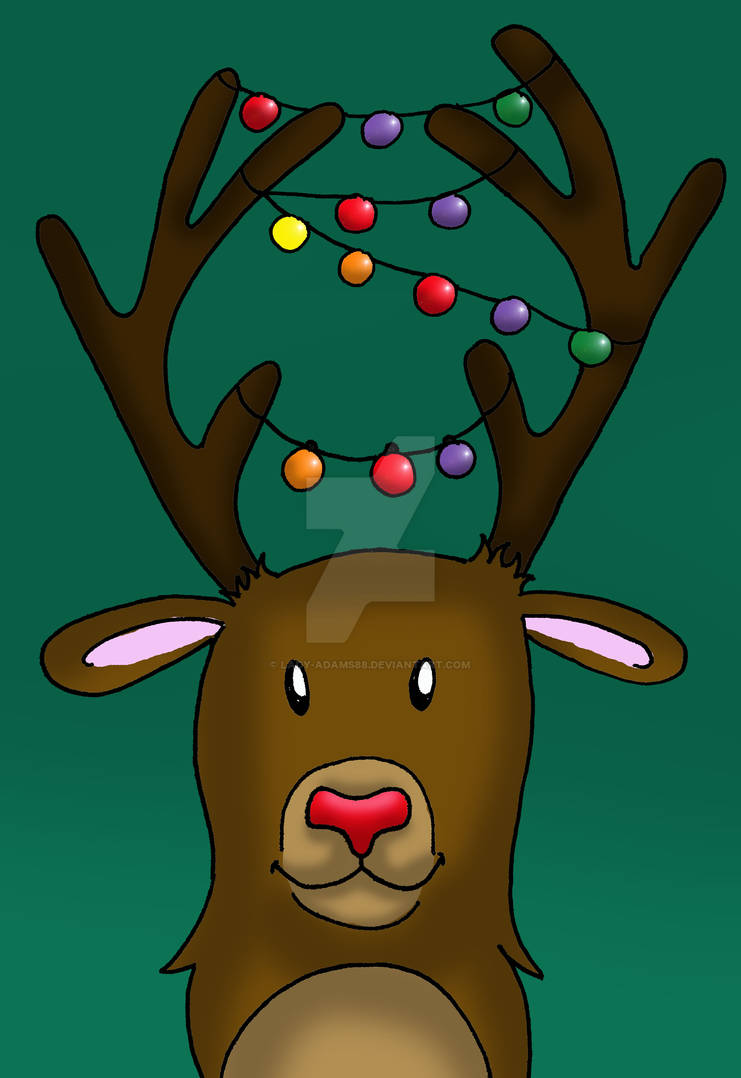 Christmas Advent Calendar: Day 19: Rudolph by lady-Adams88 on DeviantArt