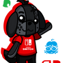 Nintendo Switch Dog - Animal Crossing Style
