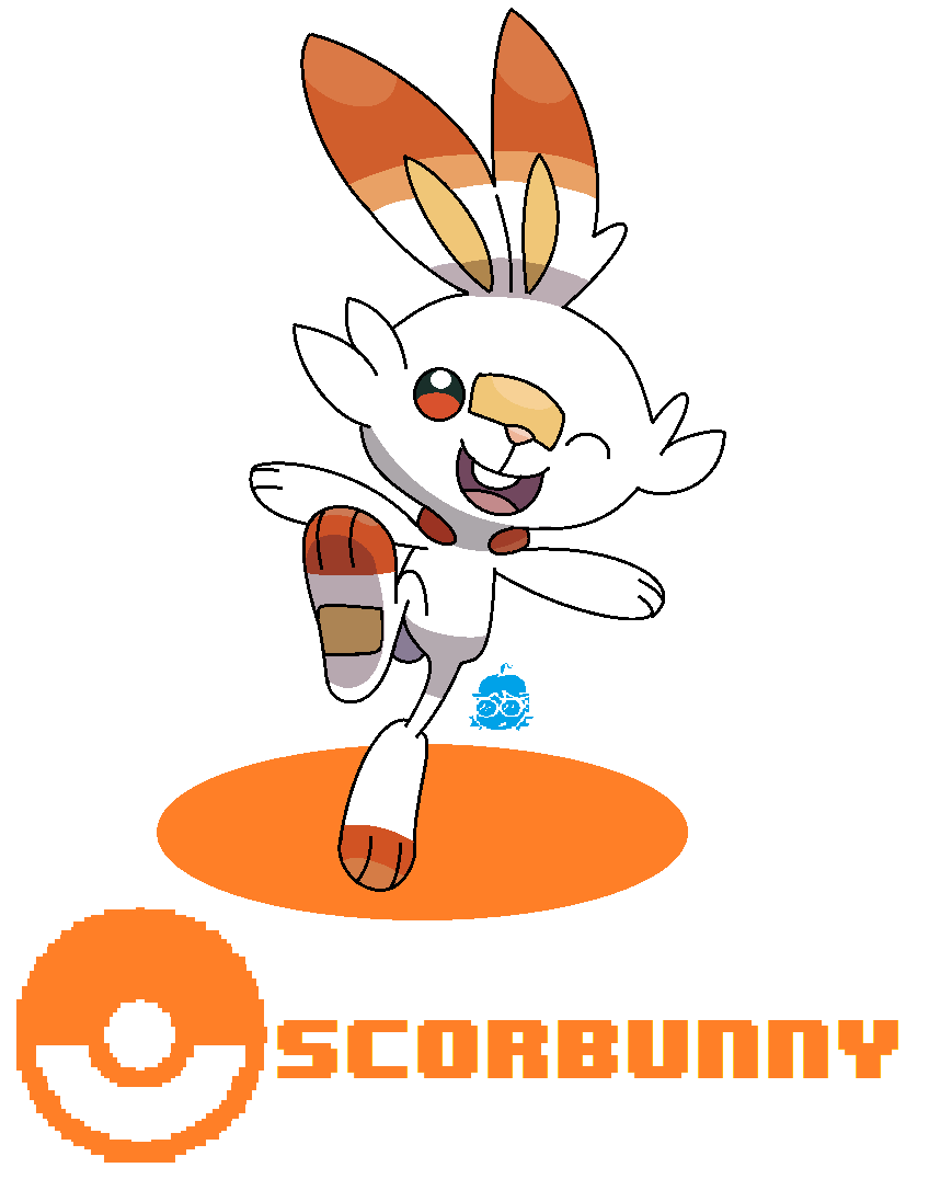 Scorbunny- The Energetic Rabbit Pokemon by ThecLEMontCreator on DeviantArt