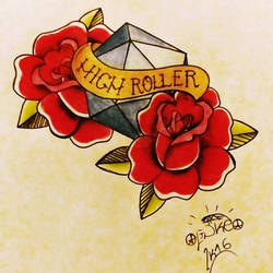 Nerd Old School Tattoo Idea