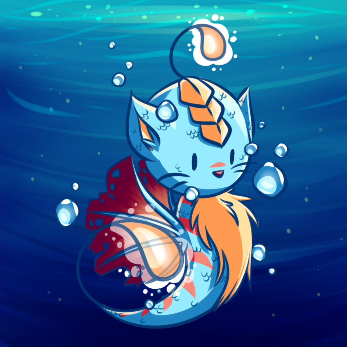 Sea Kitty by michelle192837