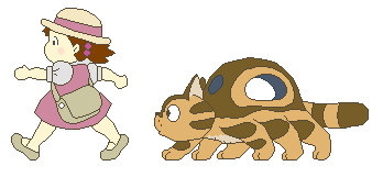 Mei Kusakabe And Nekobasu By Ciara 75 On Deviantart Mei Kusakabe And Nekobasu By Ciara 75 On Deviantart