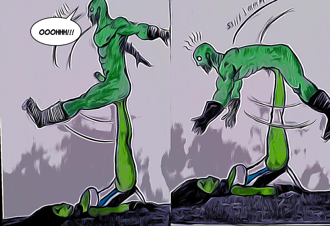 A las heroinas les gusta jugar a las acrobacias