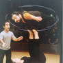 Chica antipodista en el circo!!