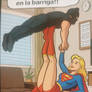 Supergirl acrobata de pies 2