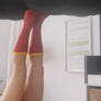 Supergirl acrobata de pies 6