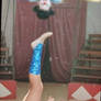 Mas del ensayo de acrobacias con los pies