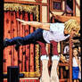 Teela es acrobata con los pies !!