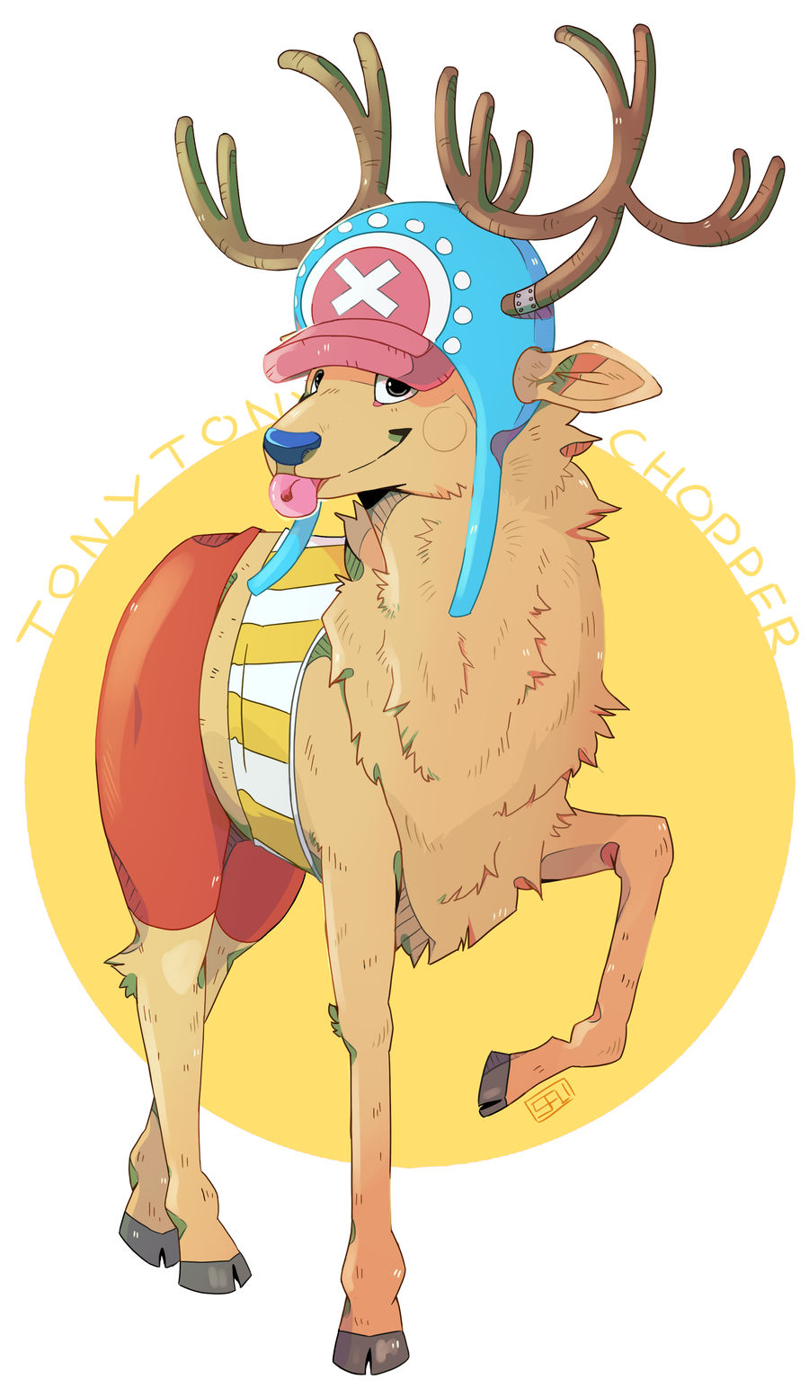 Tony Tony Chopper by Savkate on DeviantArt
