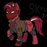 Redhood but pony