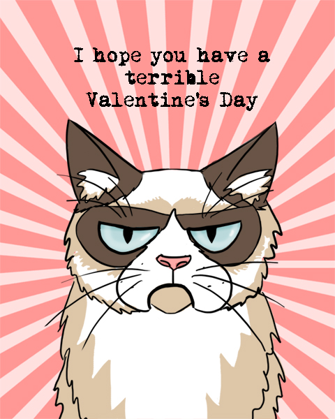 Grumpy Cat Valentine