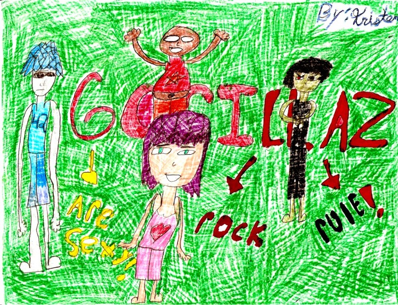 Gorillaz by Kris