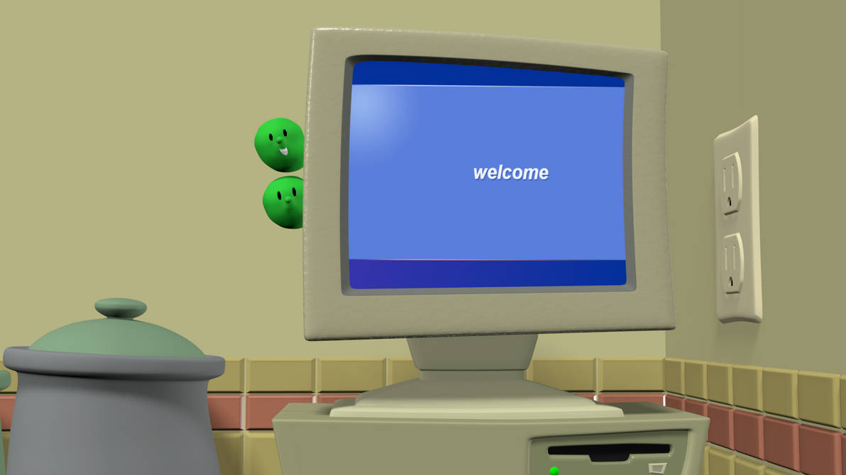 french peas on a Windows XP welcome logo by jaguilarnavarro on DeviantArt