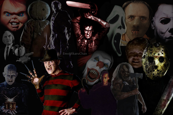 Wallpaper: Horror movies by EmoHikaruChan on DeviantArt Wallpaper: Horror movies by EmoHikaruChan on DeviantArt