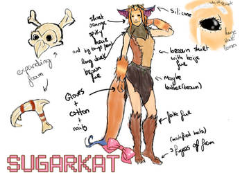 Gnar Female cosplay design by SugarKat