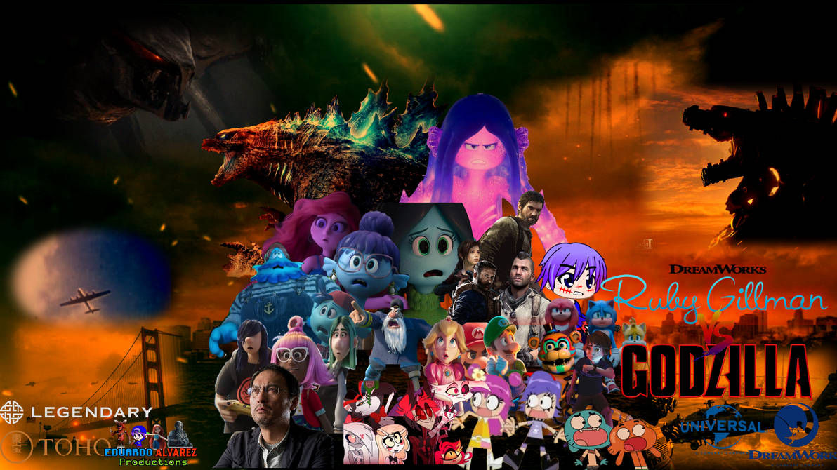 Ruby Gillman X Godzilla The Movie Banner by Edu1rd0 on DeviantArt