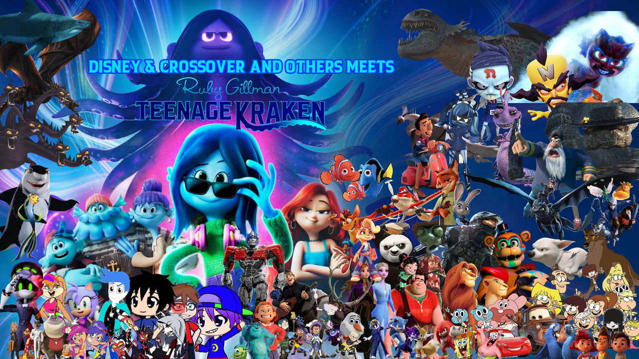 Disney and Others Meets Ruby Gillman Poster by Edu1rd0 on DeviantArt
