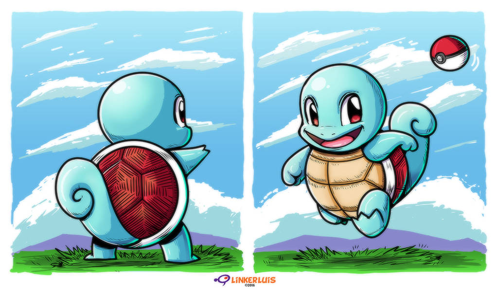 Squirtle by LinkerLuis