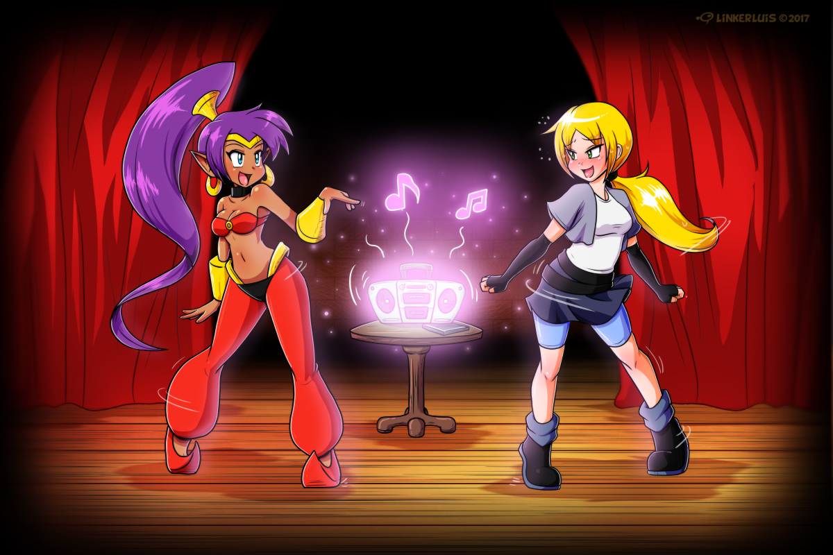 Dance lessons with Shantae