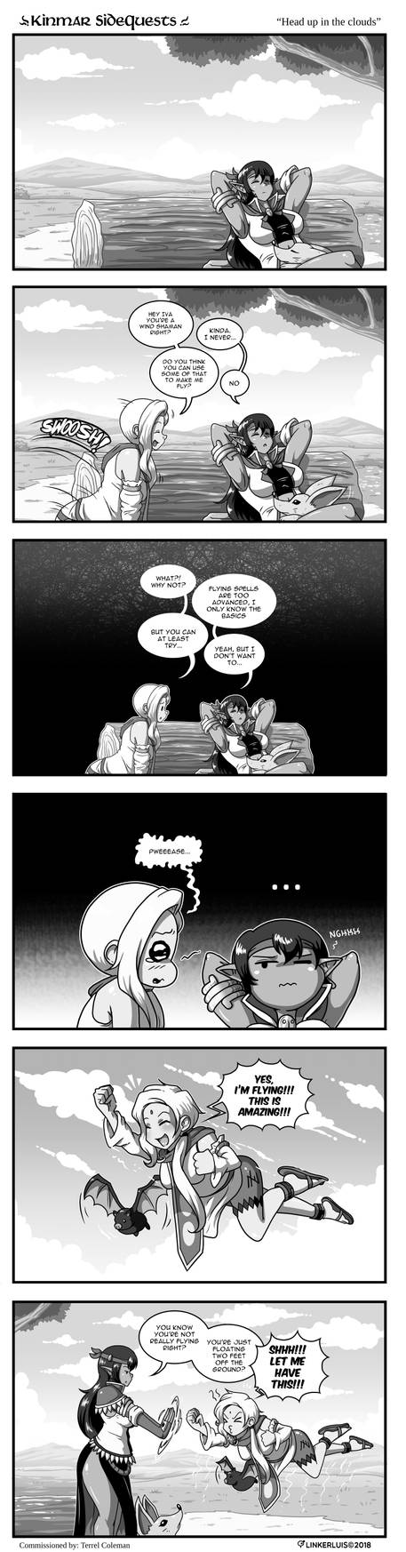 Kinmar Side Quest - head up in the clouds by LinkerLuis