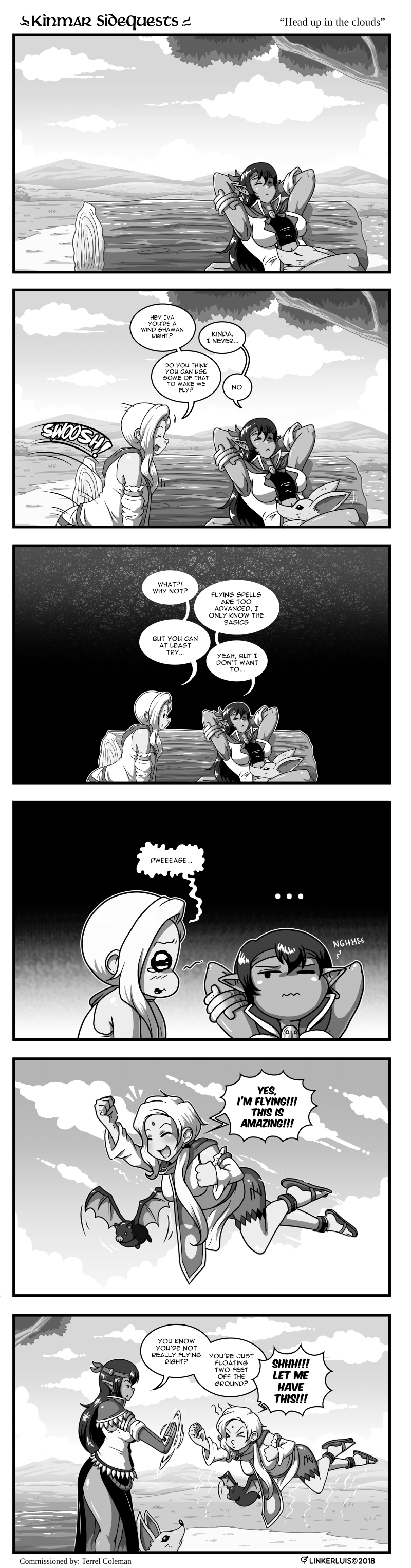 Kinmar Side Quest - head up in the clouds by LinkerLuis