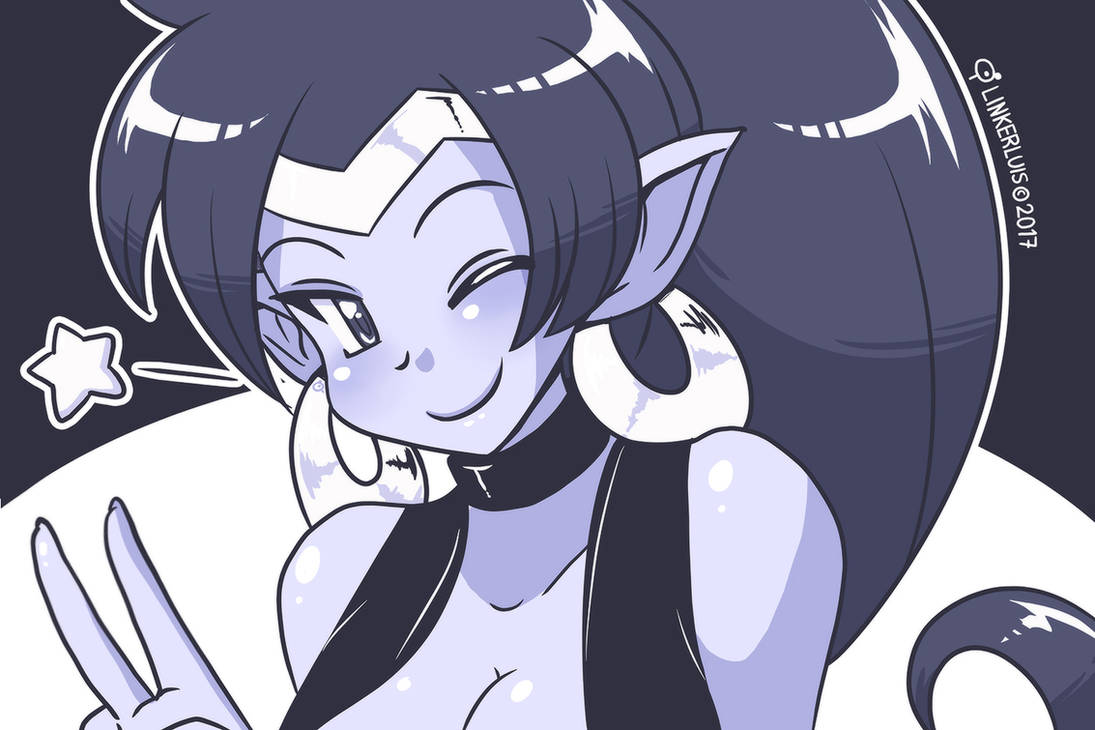 Shantae Wink (Re-Upload) by LinkerLuis