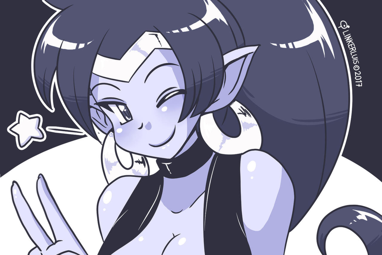Shantae Wink (Re-Upload) by LinkerLuis