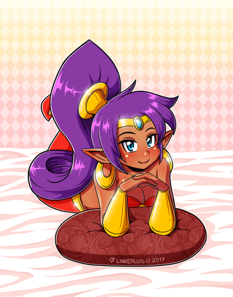 Shantae love (Re-upload) by LinkerLuis