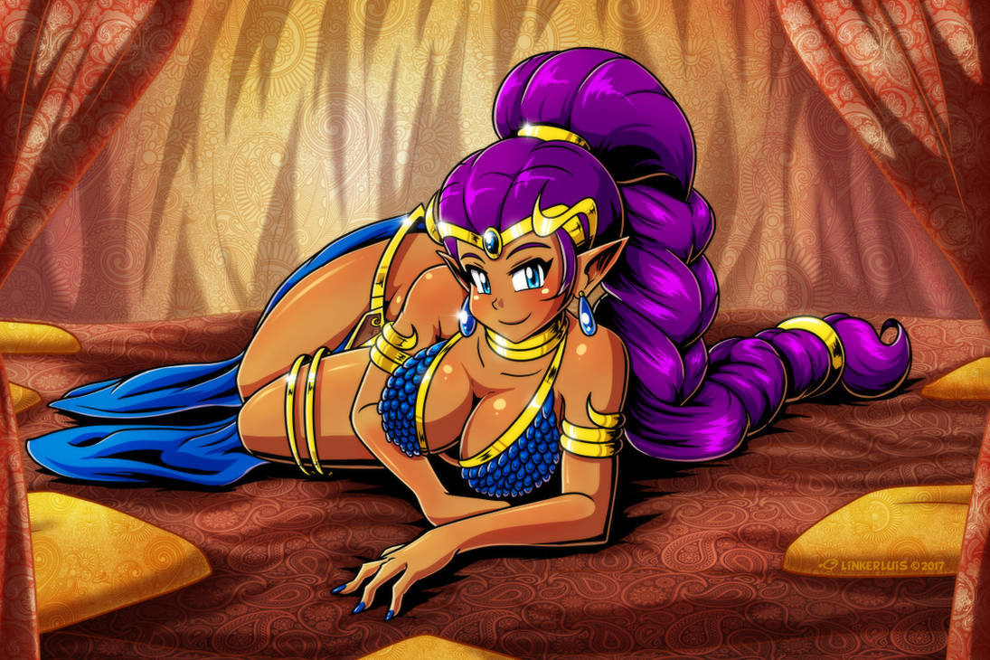 Shantae (Dancer outfit) by LinkerLuis