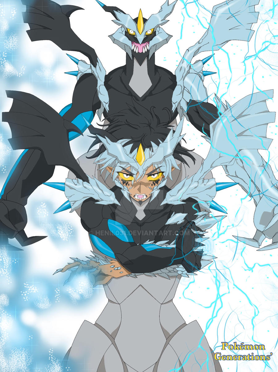 Black Kyurem (Human Form) by Henil031 on DeviantArt