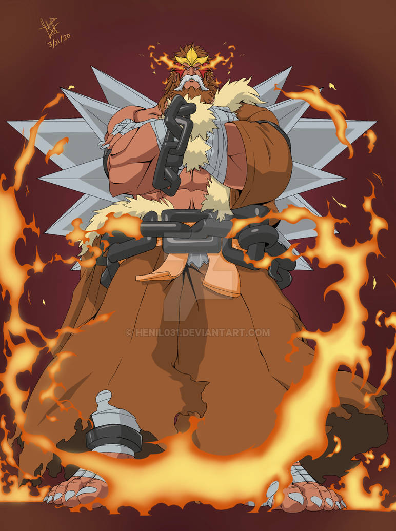 Entei - The Volcano Deity by Henil031 on DeviantArt