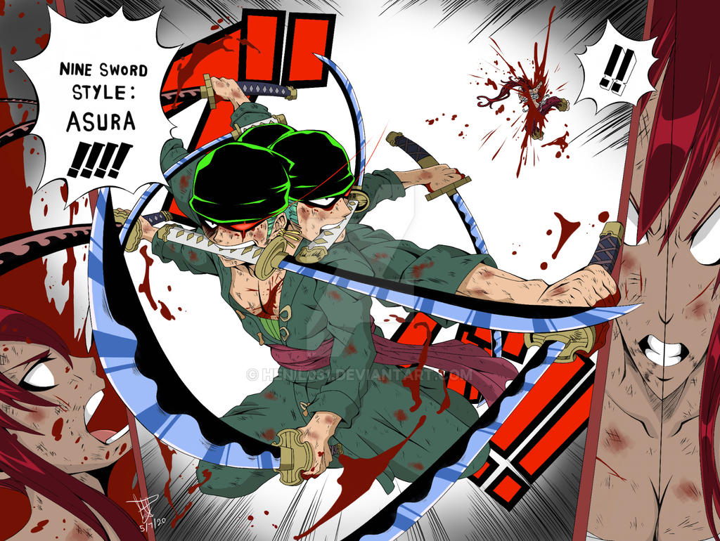 Kaido (One Piece) vs Erza Scarlet (Fairy Tail)