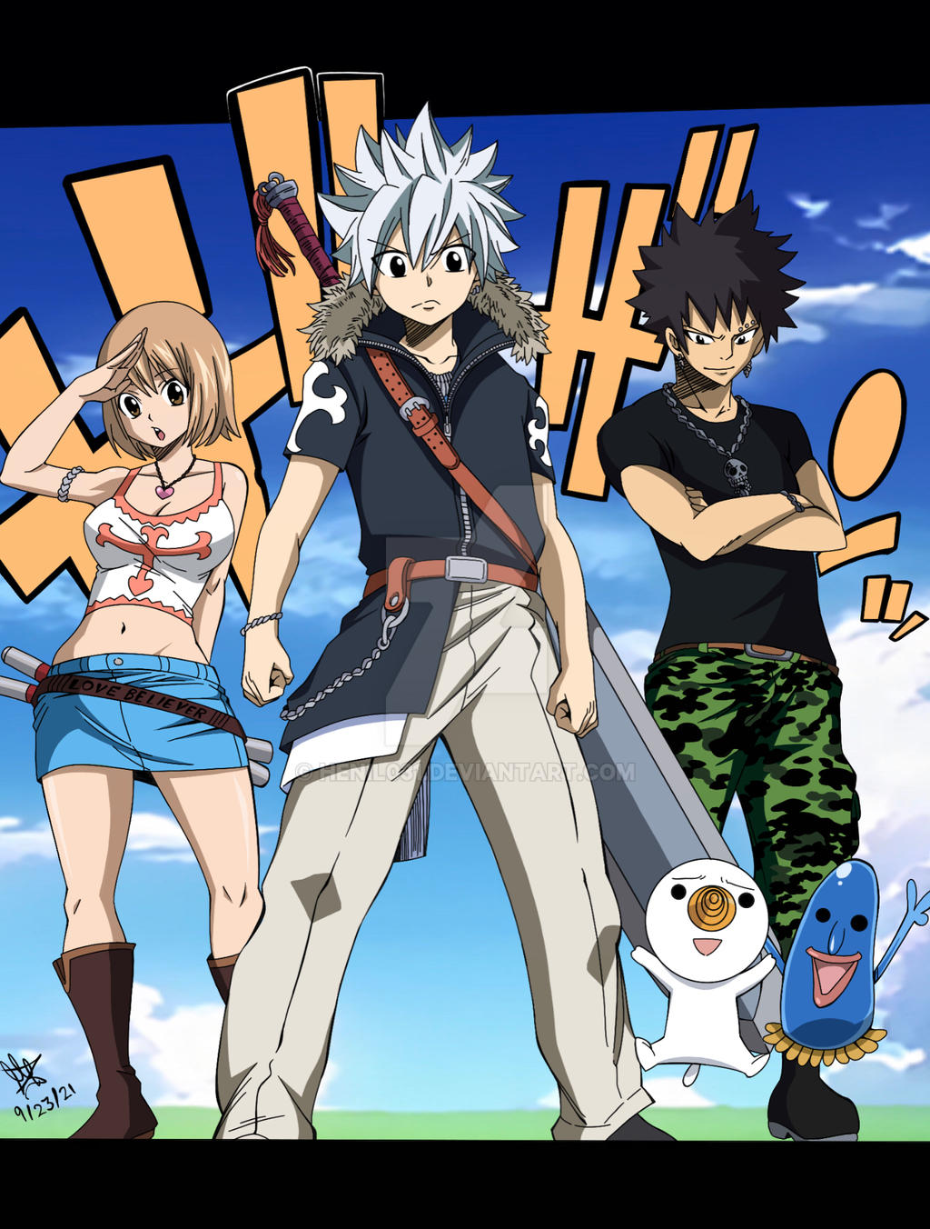 Rave Master - Rave Warriors by Henil031 on DeviantArt