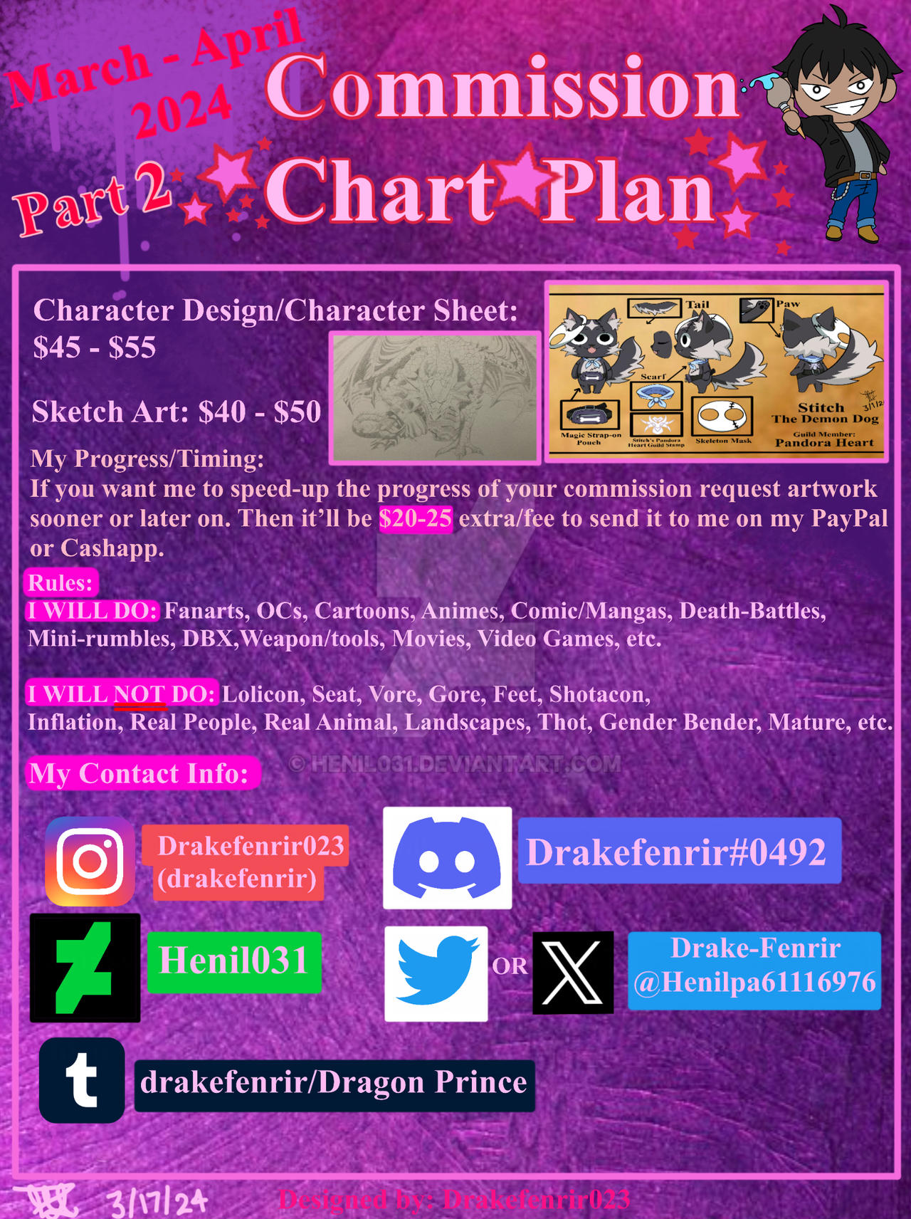 Commission Plan Fun My Commission Chart Plan (2024) (2) by Henil031 on DeviantArt