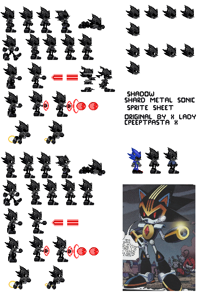 Shadow Shard Metal Sonic (With Matt Hurst) Sprite by Admin472 on DeviantArt